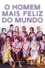 O Homem Mais Feliz do Mundo: Em Sarajevo, Asja, 40 anos, conhece Zoran, 43. Entre conversas tensas, eles enfrentam feridas do passado em busca de reconciliação. Capa do filme O Homem Mais Feliz do Mundo