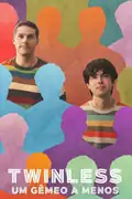 Twinless – Um Gêmeo A Menos: Após a morte do irmão gêmeo, Roman se sente sozinho até encontrar amizade inesperada em um grupo de apoio. Filmelier Image