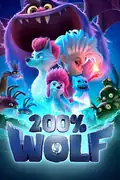 200% Wolf: Freddy Lupin turns into a werewolf, facing chaos as a moon sprite disrupts balance; he must save Earth and the moon. Filmelier Image