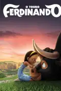 O Touro Ferdinando: Um touro gentil e imenso luta contra seu destino nas touradas com a ajuda de seus amigos. Filmelier Image