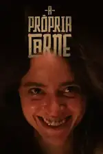 A Própria Carne: Um detetive solitário investiga um assassinato brutal em uma cidade pequena, revelando segredos sombrios. Capa do filme A Própria Carne