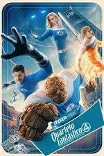 Capa do filme Quarteto Fantástico: Primeiros Passos