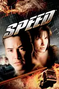 Speed: A cop must keep a bus above 50 mph to prevent a bomb from exploding. Filmelier Image