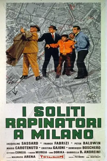 I soliti rapinatori a Milano