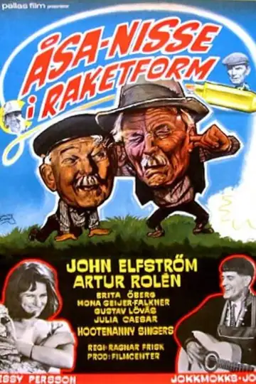 Åsa-Nisse en forma de cohete