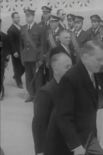 President Coty in Rome