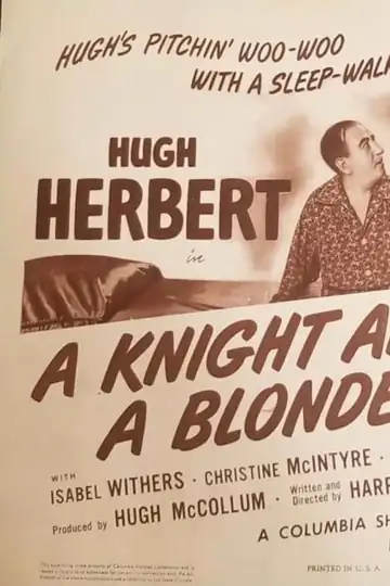 A Knight and a Blonde