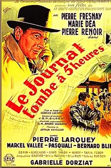 Le journal tombe à cinq heures