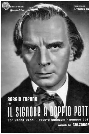 Il signore a doppio petto