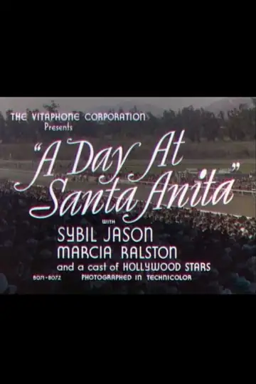 A Day at Santa Anita: An orphaned horse trainer's daughter shares a special bond with a horse, crucial for its success in competitive races.