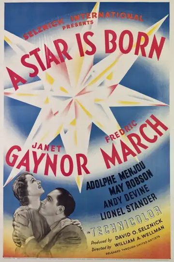 A Star Is Born: A young woman pursues stardom in Hollywood, aided by a fading alcoholic actor grappling with his past and personal demons.