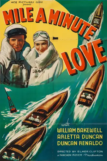 Mile a Minute Love: A young inventor faces deceit and sabotage while pursuing love and winning a crucial speedboat race against a duplicitous rival.