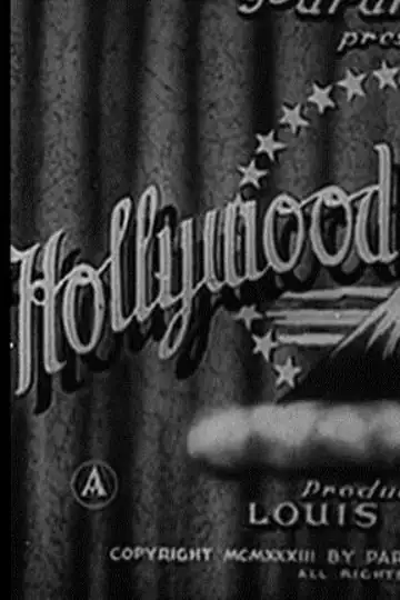 Hollywood on Parade No. A-12: Cliff Edwards apresenta números musicais e homenagens a astros de Hollywood, enquanto uma banda mariachi celebra Lupe Velez em um cenário vibrante.