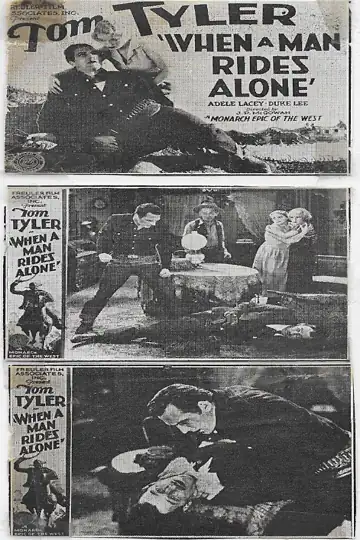 When a Man Rides Alone