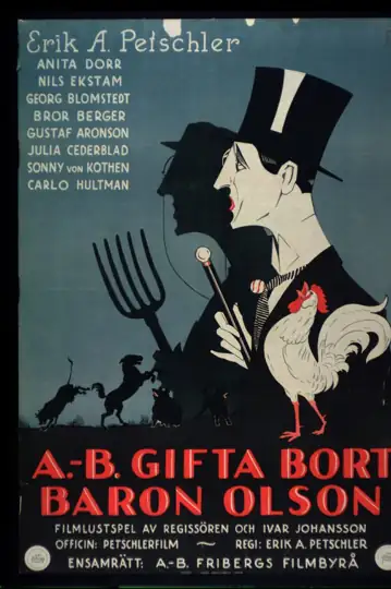 A.-B. gifta bort baron Olson