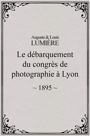 The Photographical Congress Arrives in Lyon