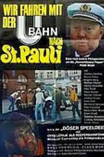 Wir fahren mit der U-Bahn nach St. Pauli