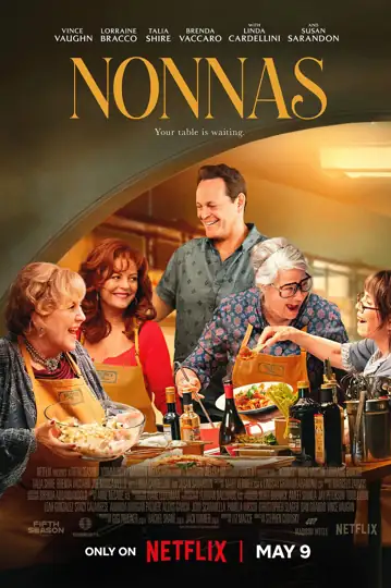 Nonnas: Um homem decide abrir um restaurante italiano em homenagem à mãe, contando com a habilidade de um grupo de vovós como chefs.