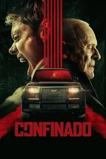 Confinado: Eddie, um assaltante, invade um SUV acreditando em um grande golpe, mas se torna prisioneiro de um justiceiro implacável.