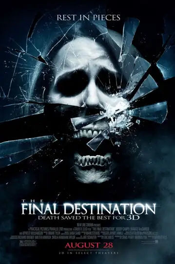 The Final Destination: A young man's dreadful premonition saves him and his friends from a racetrack disaster, but can they escape their destined fates?