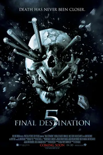 Final Destination 5: Survivors of a lethal bridge disaster find themselves targeted by Death, in this fifth eerie installment of the series.