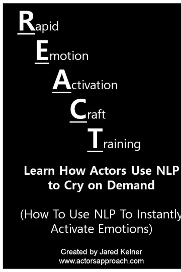 REACT: Learn How Actors Use NLP to Cry on Demand