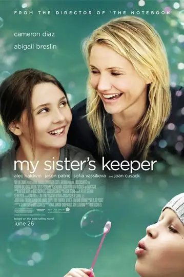 My Sister's Keeper: Anna seeks medical emancipation as her parents rely on her to save her leukemia-stricken sister, Kate.