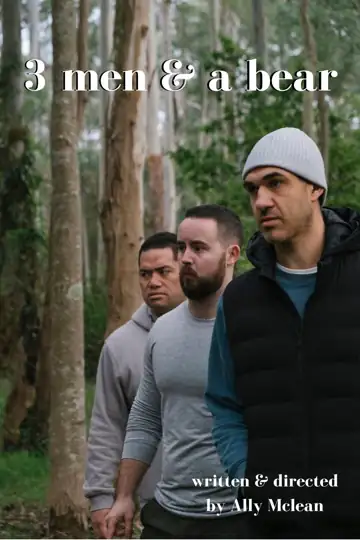 3 men and a bear