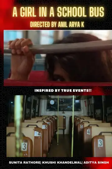 A Girl in A School Bus