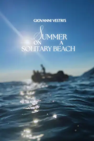 Summer on a solitary beach