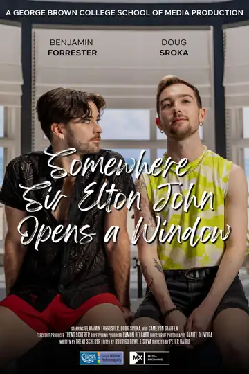 Somewhere Sir Elton John Opens a Window
