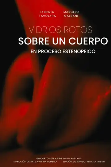 Broken glass on a pinhole body