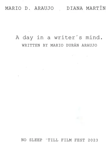 A Day in a Writer's Mind