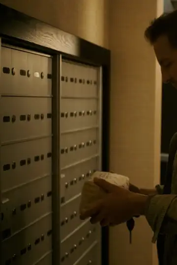 A Parcel for Del and the Singing Man in the Stairwell