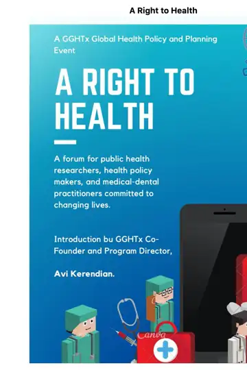 A Right to Health: Avi Kerendian
