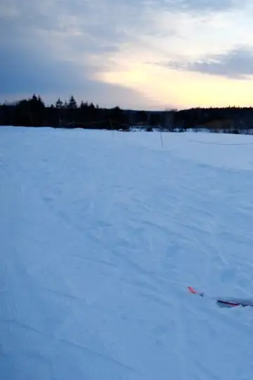 Cross Country Ski N.S. athletes give Pat a lesson on sport