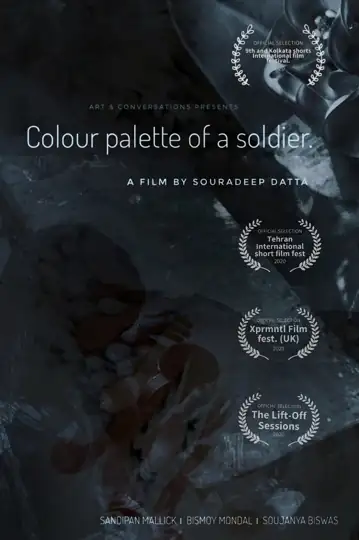 Colour palette of a soldier