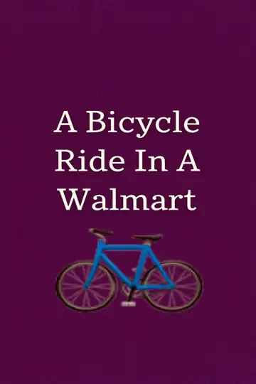 A Bicycle Ride in A Walmart