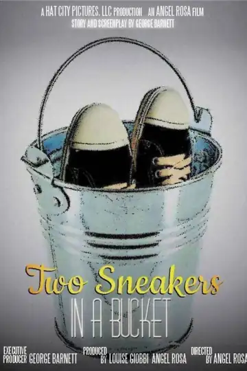 Two Sneakers in a Bucket