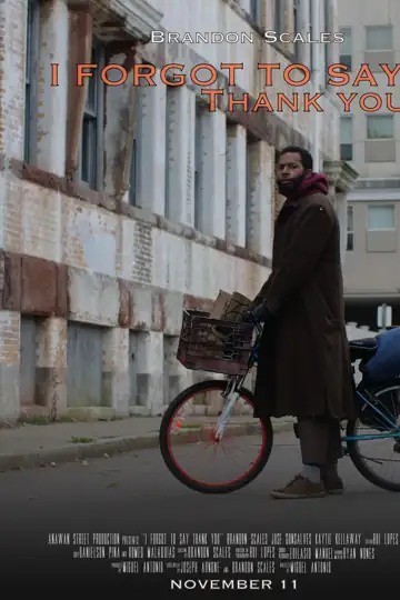 I Forgot to Say Thank You