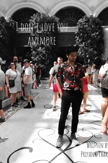 I don't love you anymore