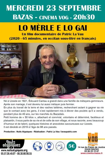 Lo mèrle e lo gai