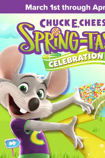Chuck E. Cheese Spring Commercial Campaign