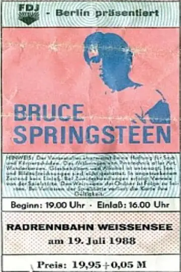 Bruce Springsteen & The E Street Band - Live in East Berlin