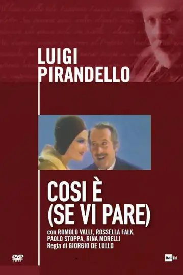 Così è (se vi pare)