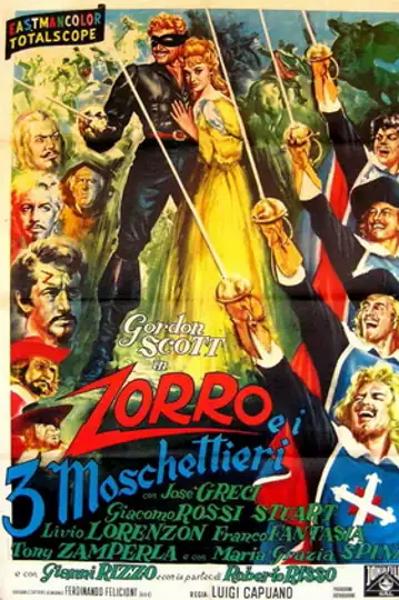 Zorro and the Three Musketeers