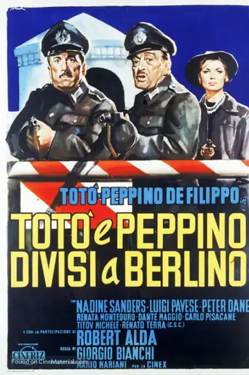 Toto y Peppino dividiéndose en Berlín