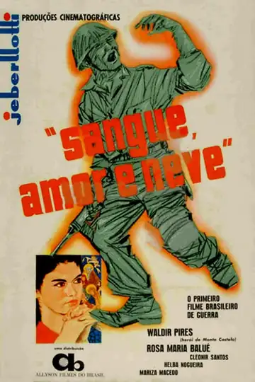 Sangue, amor e neve: Em meio à Itália da Segunda Guerra, um tenente expedicionário enfrenta desafios pessoais e coletivos, retratando coragem, amor e bravura.