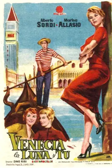 Veneza, a Lua e Você: Bepi, um gondoleiro conquistador, enfrenta o dilema de abandonar sua vida de aventuras amorosas em Veneza para a monogamia.