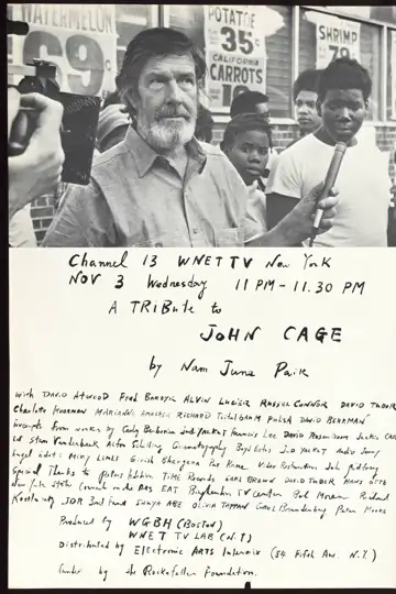 A Tribute to John Cage